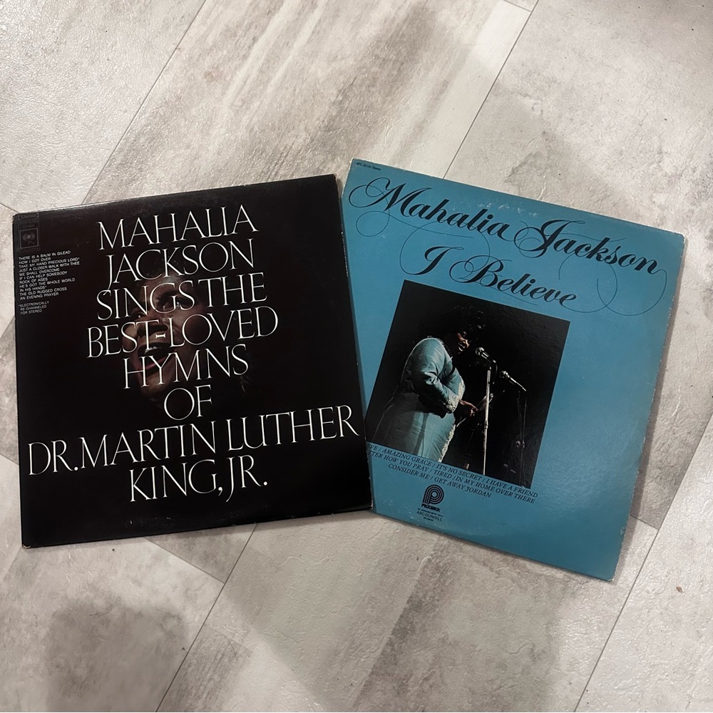 R&B Mahalia Jackson records